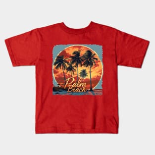 Palm Beach Florida Kids T-Shirt